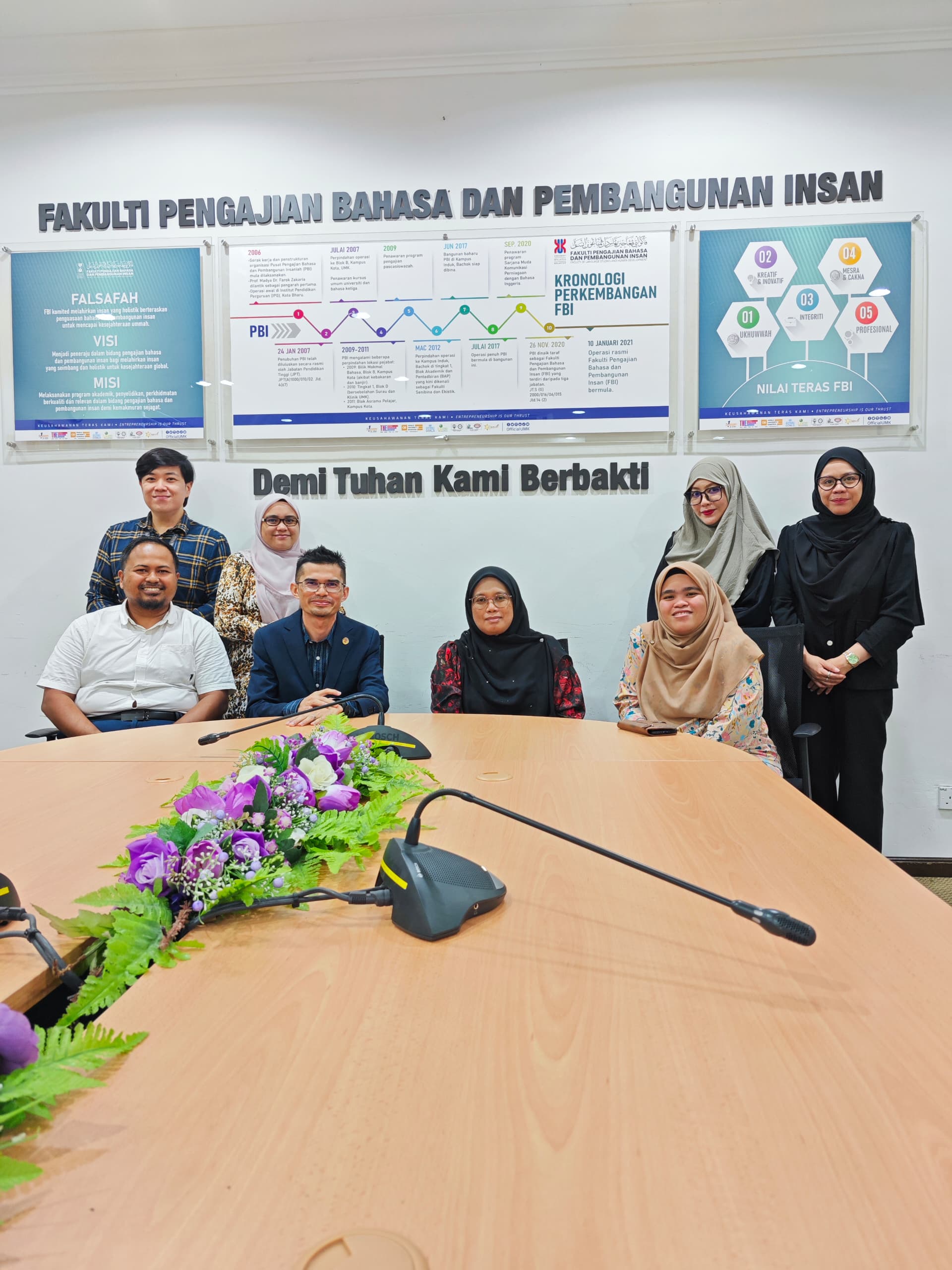 BENGKEL PENAMBAHBAIKAN PEMATUHAN SYARAT-SYARAT AKREDITASI PENUH PROGRAM SARJANA MUDA KOMUNIKASI PERNIAGAAN DENGAN BAHASA INGGERIS (KEPUJIAN)